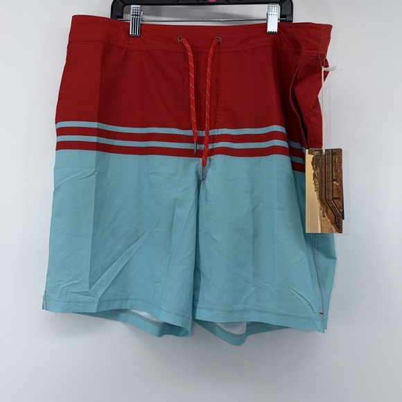 Fair Harbor Other - Fair Harbor Swim Shorts Mens XL The Ozone Short W/‎ Boxer Liner Chili Pepper